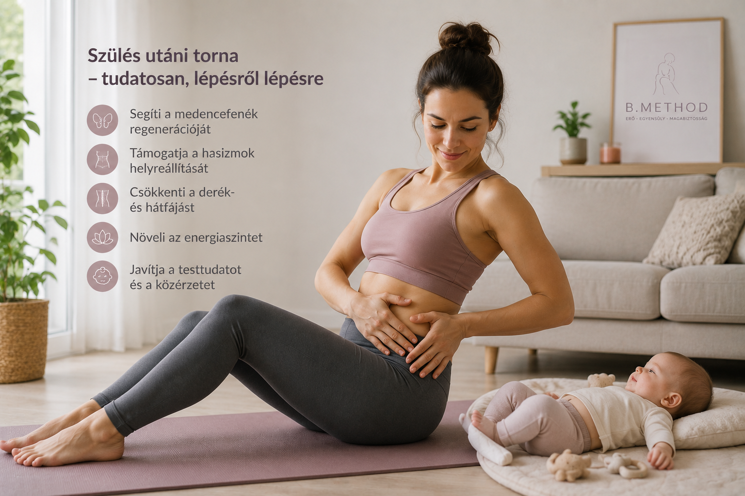 Mikor lehet újra edzeni szülés után?